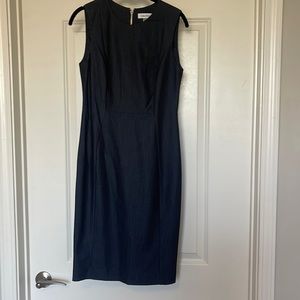 Calvin Klein Denim look Midi Dress